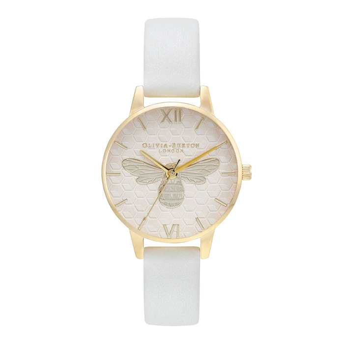 Γυναικείο Ρολόι Olivia Burton OB16FB24 (30 mm)(White)
