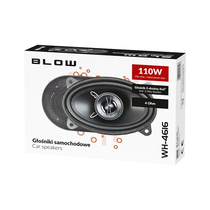 Ηχείο Blow 2-way 4x6" 110W