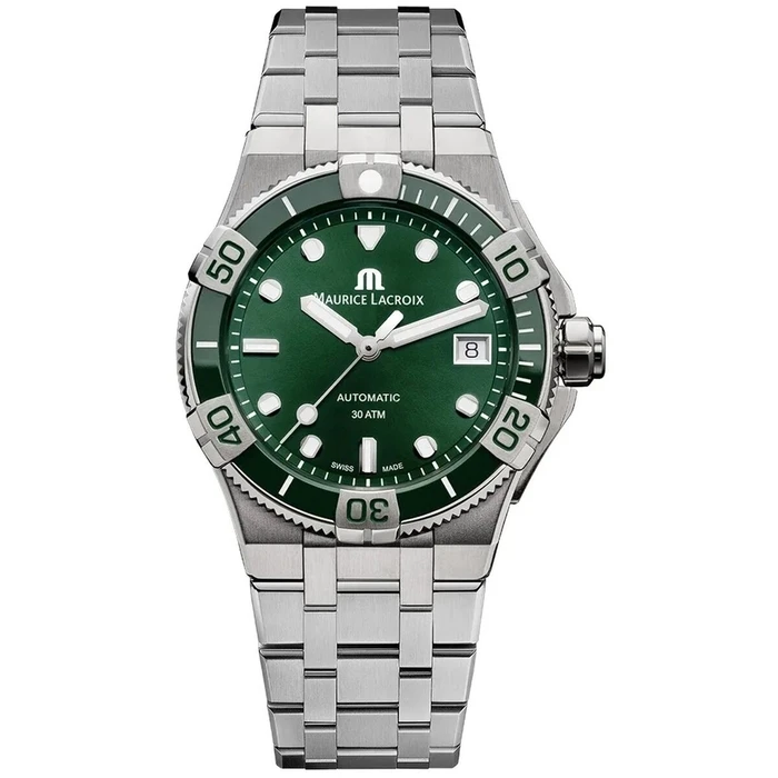 Ρολόι Ανδρικό Maurice Lacroix AI6057-SSL5F-630-D(Green)