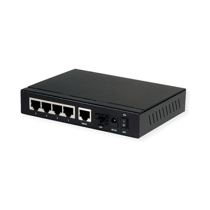 Roline Gigabit Ethernet Switch 6 Ports (5x 10/100/1000 + 1x SFP, 4x PoE+)