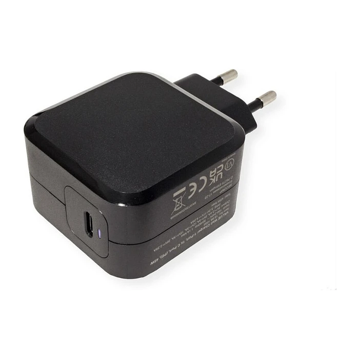 VALUE USB φορτιστής με Euro-Stecker, 1 θύρα (USB-C PD), 45W