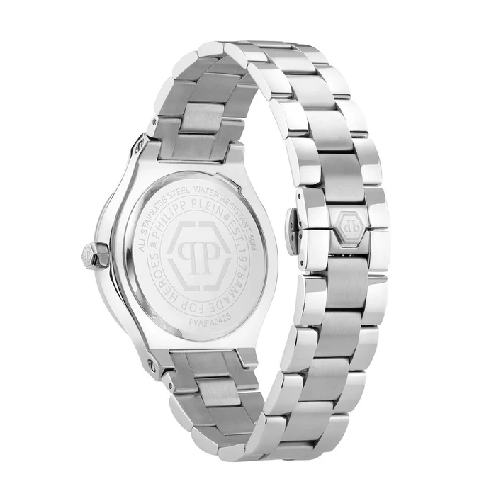 PHILIPP PLEIN Ανδρικό Ρολόι PWUFA0425 Ασημί 44 mm