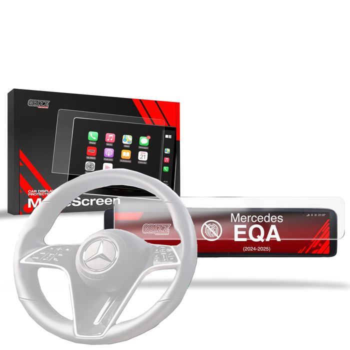 Matte GrizzGlass CarDisplay Protection Mercedes EQA (2024-2026)