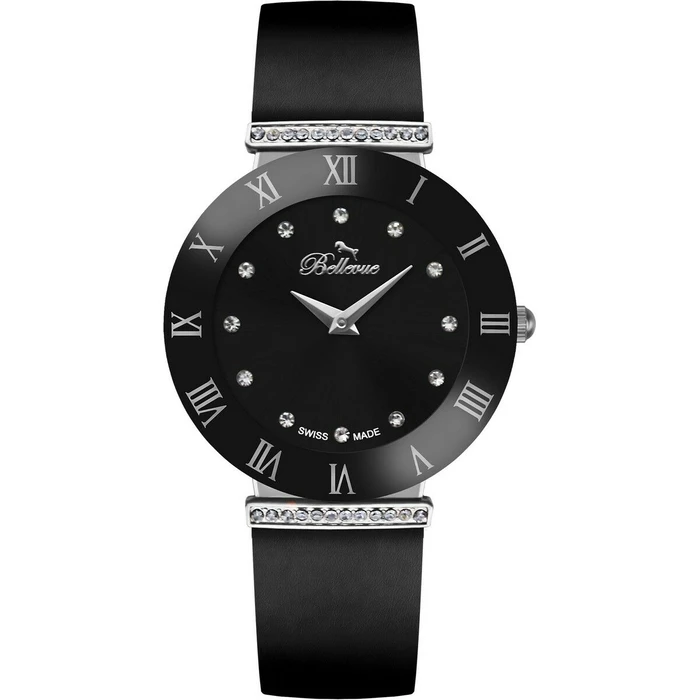 Γυναικείο Ρολόι Bellevue E.126 (26 mm)(Black)