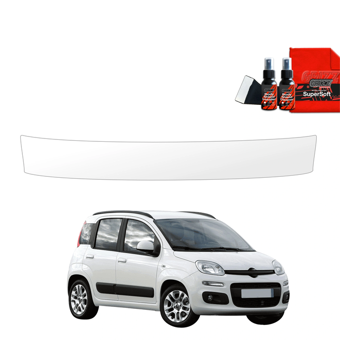 GrizzGlass BodyShield Trunk Sill Protective Film Fiat Panda 3 Hatchback 5D (2011-2016)
