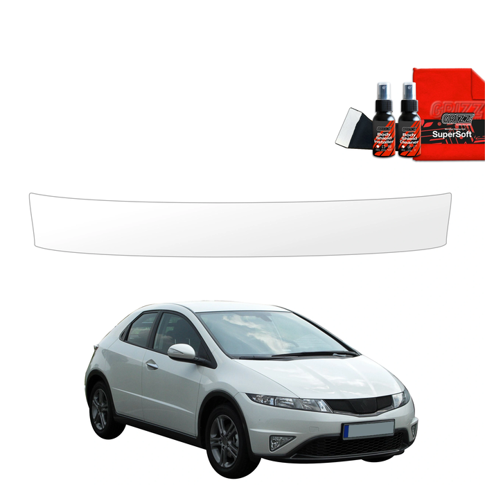 GrizzGlass BodyShield Trunk Sill Protective Film Honda Civic 8 Hatchback 5D (2009-2011)