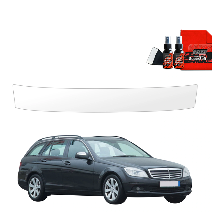GrizzGlass BodyShield Trunk Sill Protective Film Mercedes Benz C-Class S204 Kombi (2007-2011)