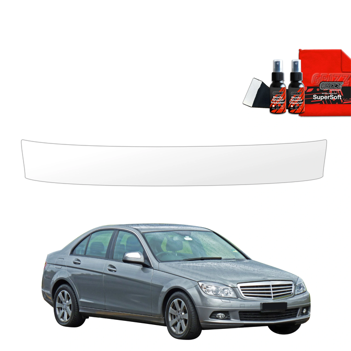 GrizzGlass BodyShield Trunk Sill Protective Film Mercedes Benz C-Class W204 Sedan (2007-2011)