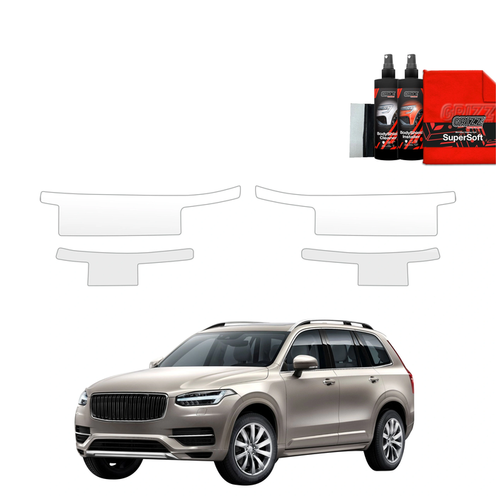 GrizzGlass BodyShield Door Sill Protection Film Volvo XC90 (2015-2020) [4in1]