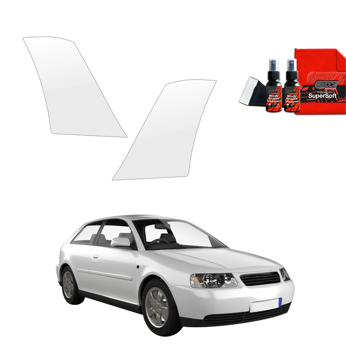 GrizzGlass BodyShield Wheel Arch Protection Film Audi A3 8L Hatchback 3D (1996-2003) [2in1] 