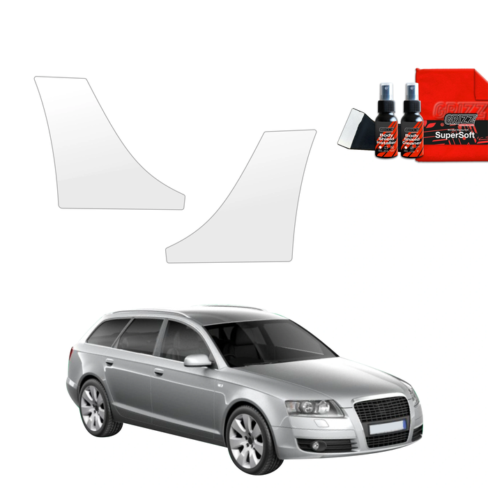 GrizzGlass BodyShield Wheel Arch Protection Film Audi A6 C6 Avant (2004-2008) [2in1] 