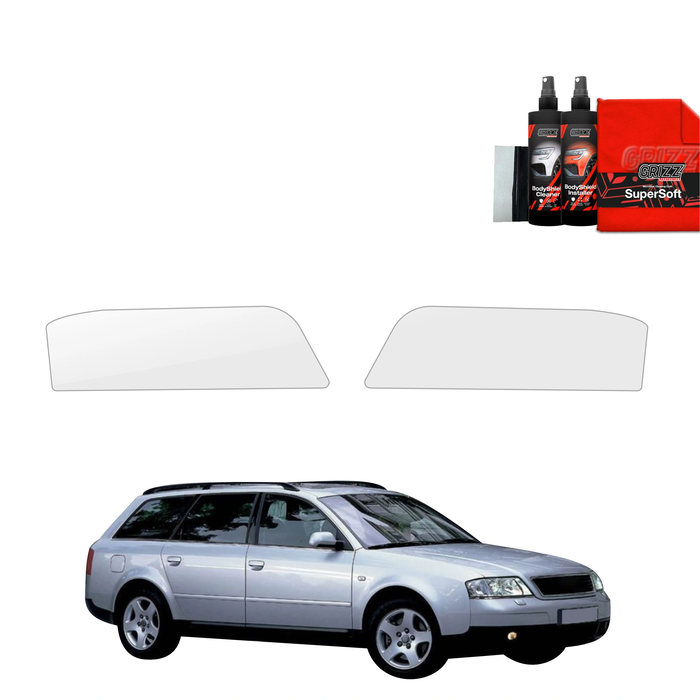 GrizzGlass BodyShield Lamp Protection Film Audi A6 C5 Avant (1998-2004) [2in1] 