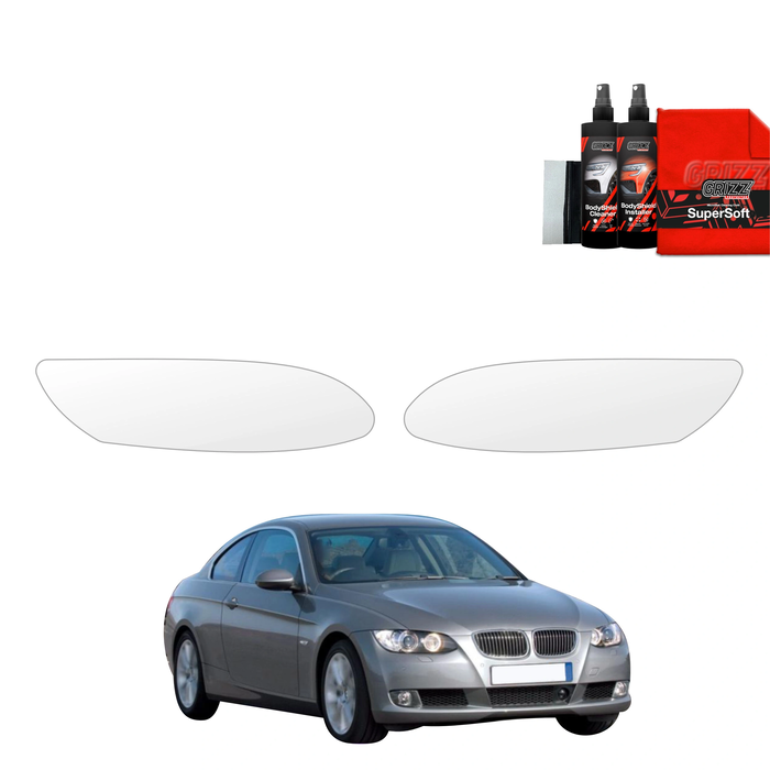 GrizzGlass BodyShield Lamp Protection Film BMW 3 E92 Coupe Pre-LCI (2006-2010) [2in1] 