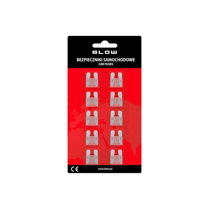 Car Fuses 25A Mini - 10 pcs (BLOW)