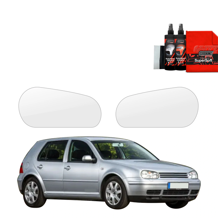 GrizzGlass BodyShield Lamp Protection Film Volkswagen Golf 4 Hatchback 5D (1997-2003) [2in1] 