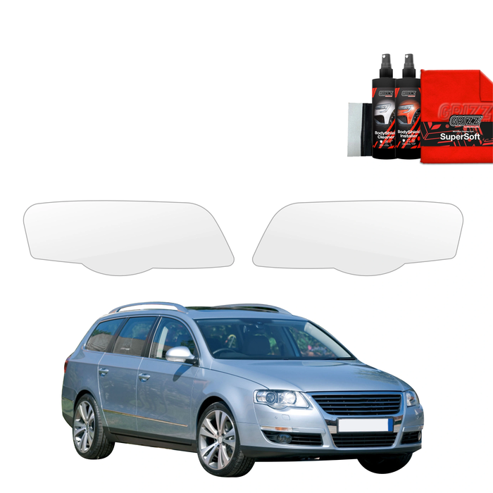 GrizzGlass BodyShield Lamp Protection Film Volkswagen Passat B6 Variant (2005-2010) [2in1] 