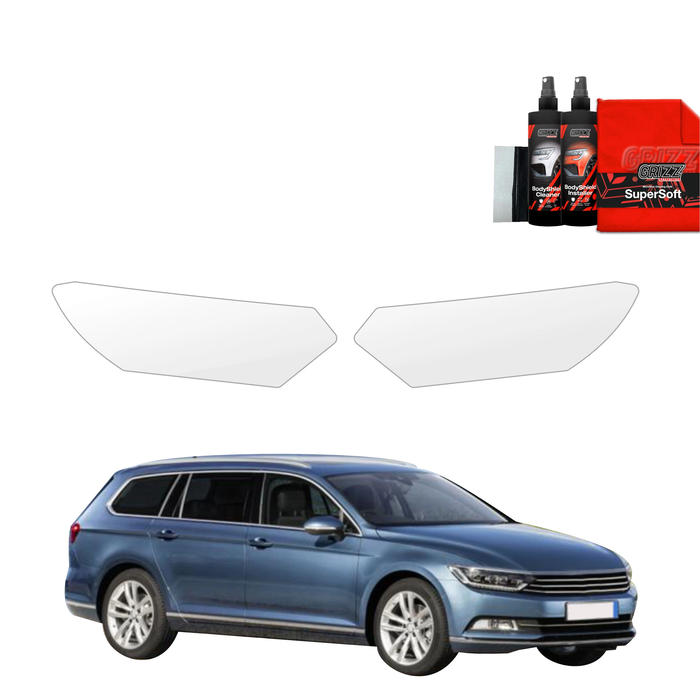 GrizzGlass BodyShield Lamp Protection Film Volkswagen Passat B8 Kombi (2014-2019) [2in1] 