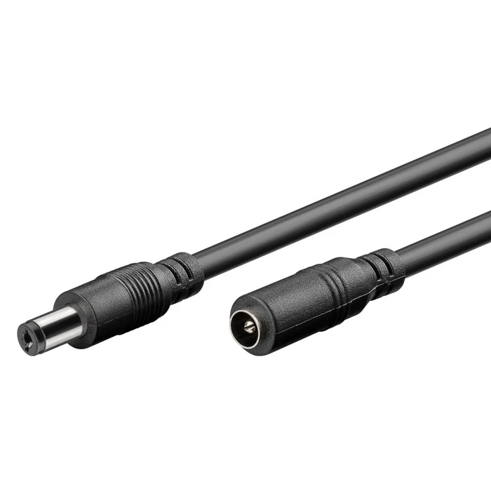 Goobay DC - DC Cable 5m Μαύρο 76671