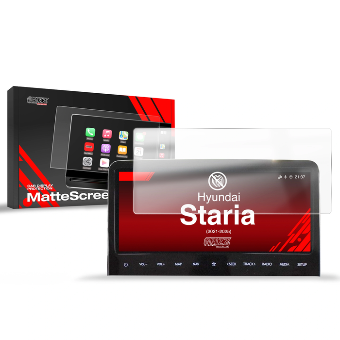 Matte GrizzGlass CarDisplay Protection Hyundai Staria 10,25" (2021-2026)