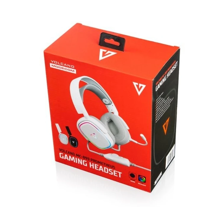 Gaming Headset Modecom Mc-899 Prometheus White