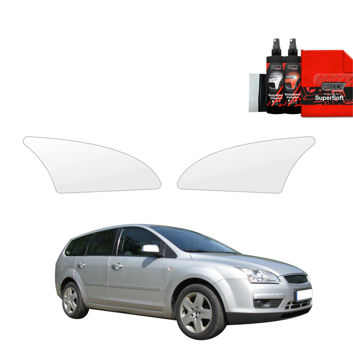 GrizzGlass BodyShield Lamp Protection Film Ford Focus Mk2 Kombi (2004-2007) [2in1] 