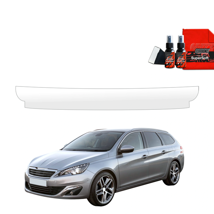 GrizzGlass BodyShield Trunk Sill Protective Film Peugeot 308 Kombi (2013-2021)