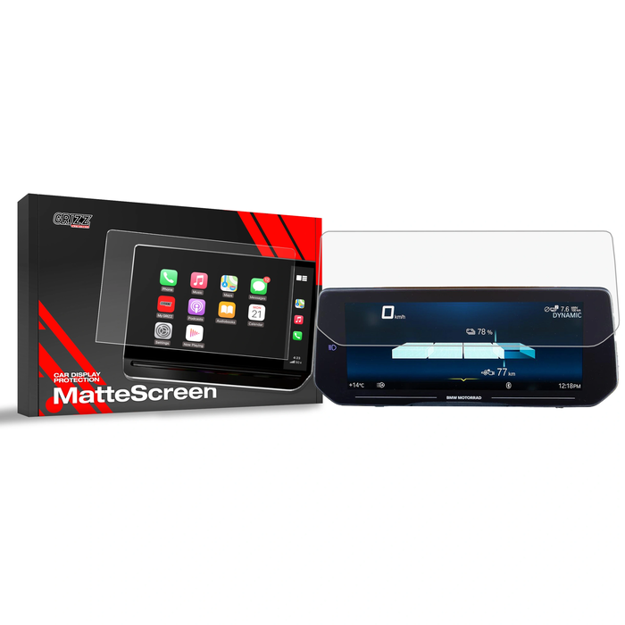 Matte GrizzGlass CarDisplay Protection BMW C 400 GT 10,25" (2025-2026)