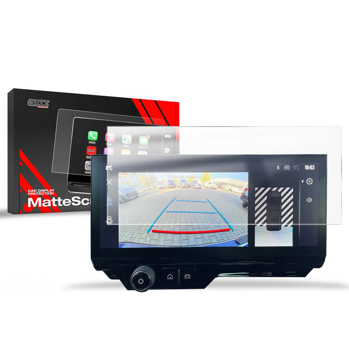 Matte GrizzGlass CarDisplay Protection Peugeot Rifter 10" (2024-2026)