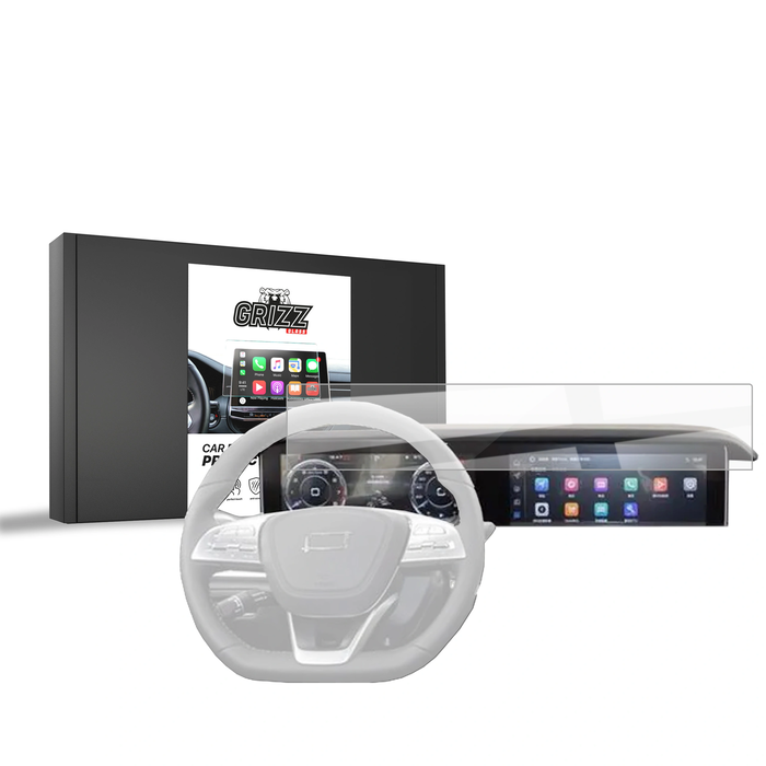 Ceramic GrizzGlass CarDisplay Protection Bestune T77 12,3" (2025-2026)