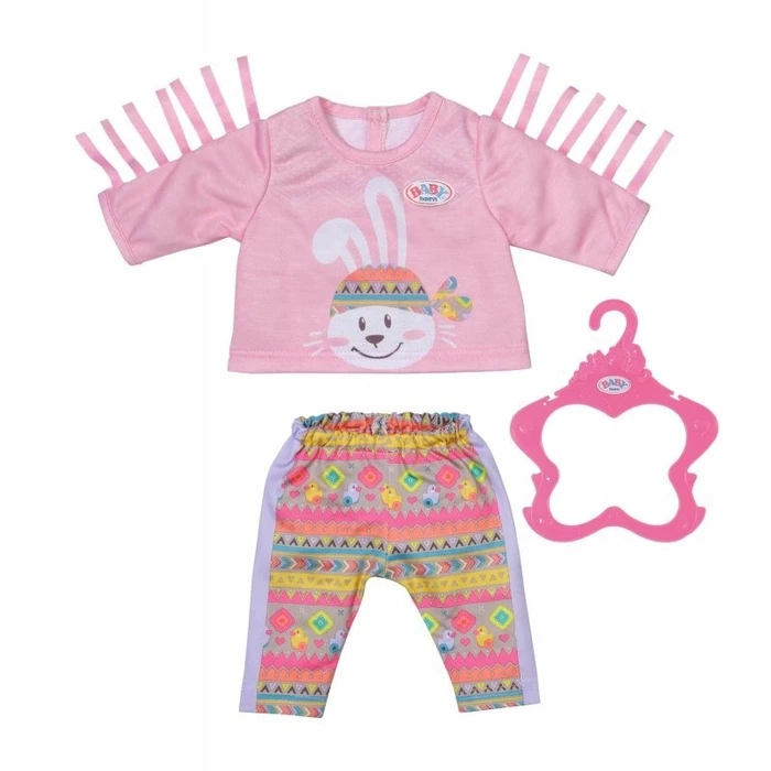 Αξεσουάρ για Κούκλες Zapf Baby BORN Trendy Rabbit Pullover Outfit