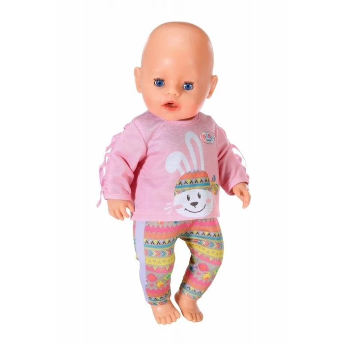 Αξεσουάρ για Κούκλες Zapf Baby BORN Trendy Rabbit Pullover Outfit
