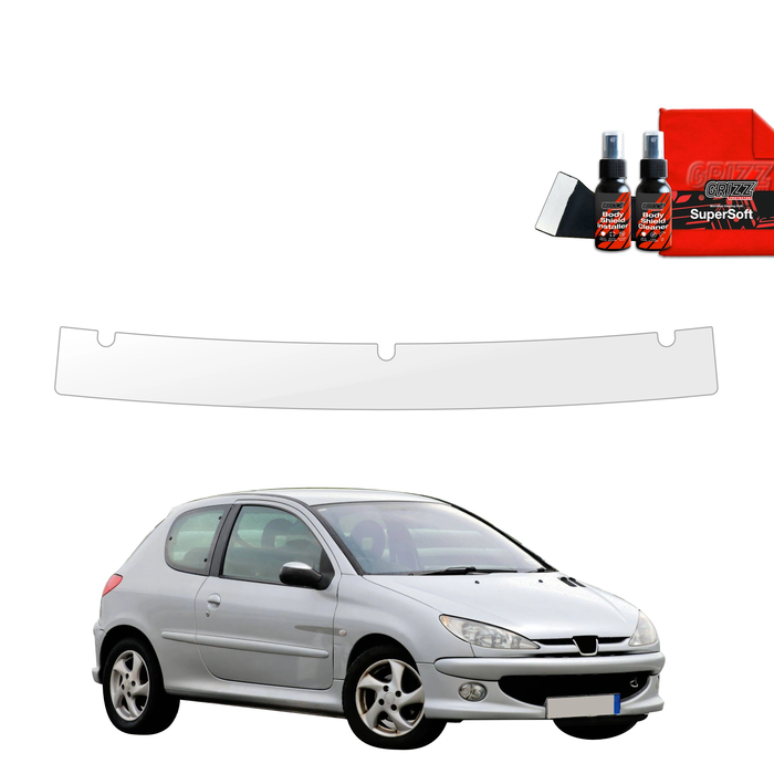 GrizzGlass BodyShield Trunk Sill Protective Film Peugeot 206 (1998-2009)