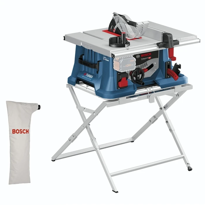 Bosch GTS 18V-216 Professional με GTA 560 — Ασύρματο Τραπέζι Πριονοκοπής