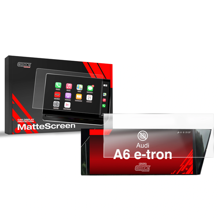 Matte GrizzGlass CarDisplay Protection Audi A6 e-tron 10,9" (2025-2026)