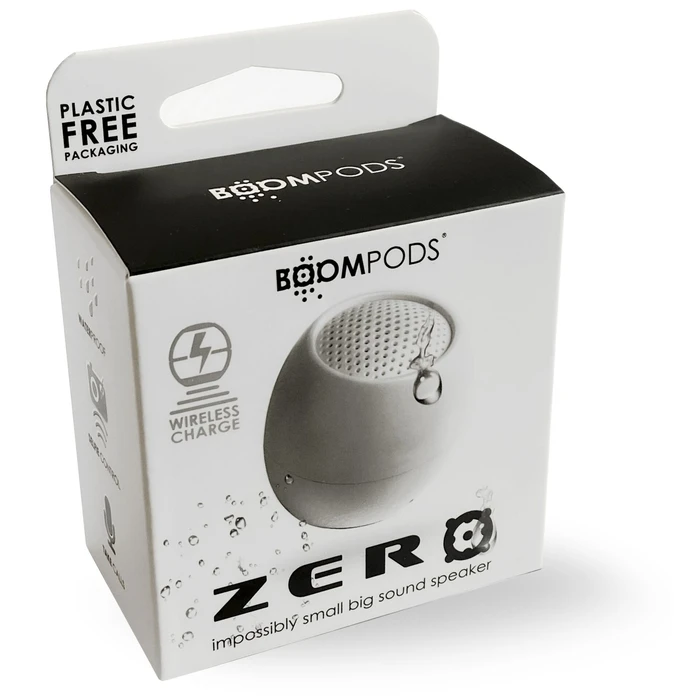 Boompods Zero Bluetooth Speaker 3W, up to 5 hours battery - White