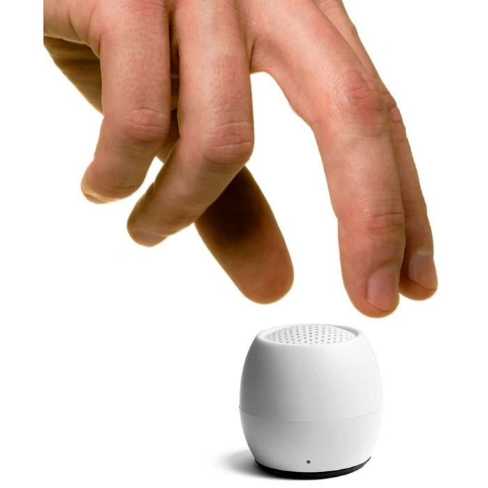 Boompods Zero Bluetooth Speaker 3W, up to 5 hours battery - White
