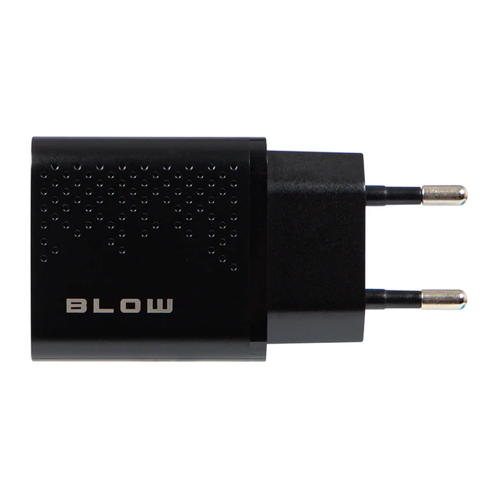 Wall Charger 2x USB-A QC 3.0 18W BLOW Black