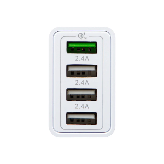 30W Wall Charger 4x USB-A (1x QC3.0) BLOW DM-76-026 White