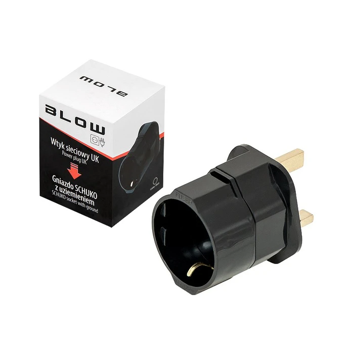 Αντάπτορας Πρίζας UK Blow σε Σούκο Μαύρος