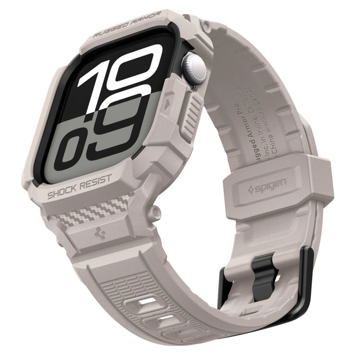 Spigen Rugged Armor Pro V2 Apple Watch 10 / 11 42mm Dune Beige