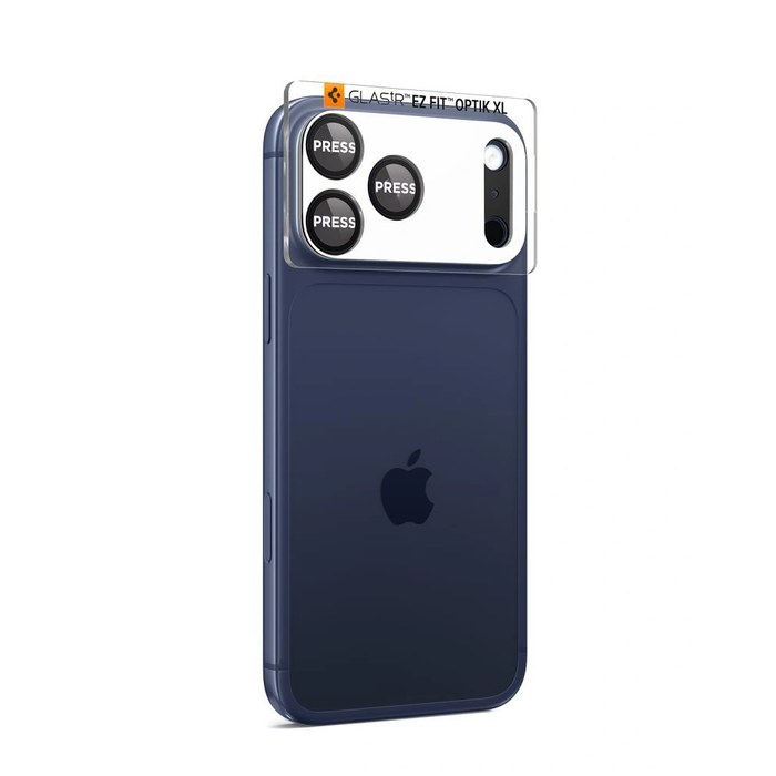 Spigen Optik Pro XL Glas.tr ez Fit Camera Protector Apple iPhone 17 Pro Max Black
