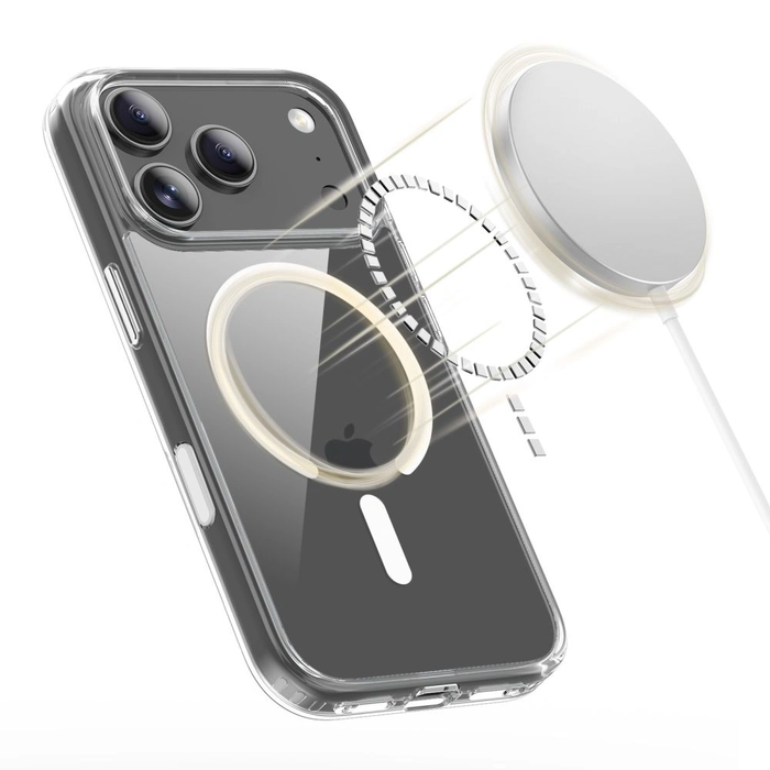 Tech-Protect Flexair Hybrid CC MagSafe Apple iPhone 17 Pro Max Clear
