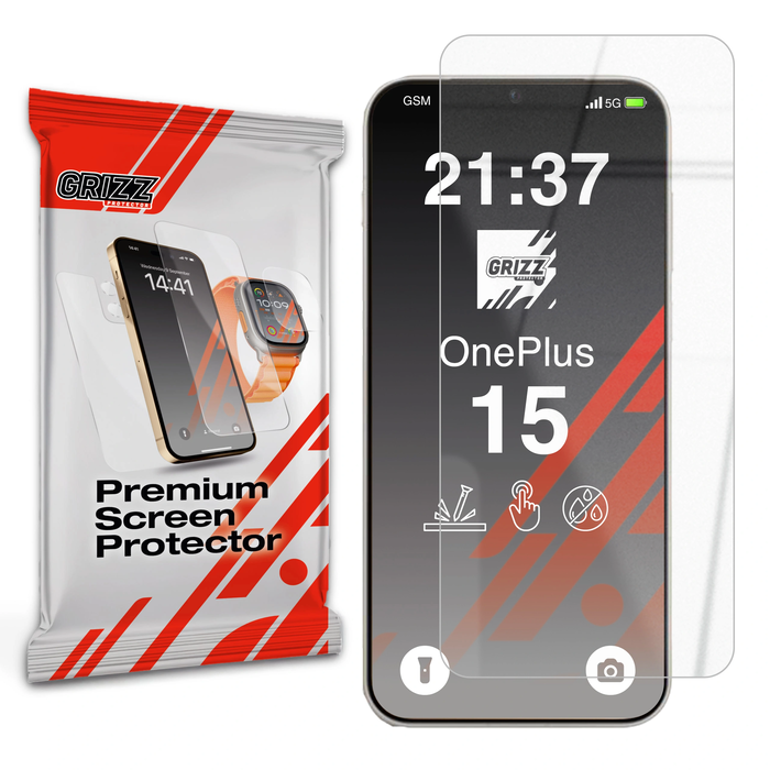 GrizzGlass HybridGlass OnePlus 15
