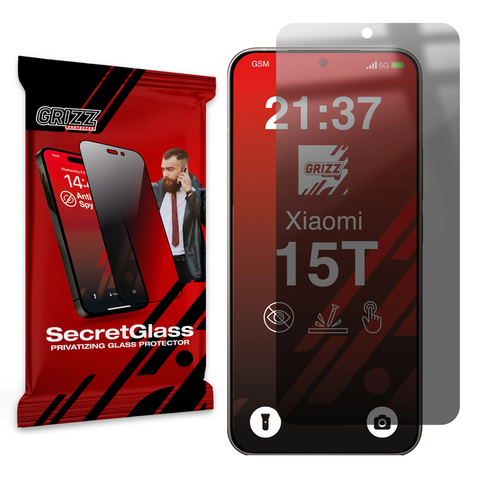 GrizzGlass Matte SecretGlass Xiaomi 15T