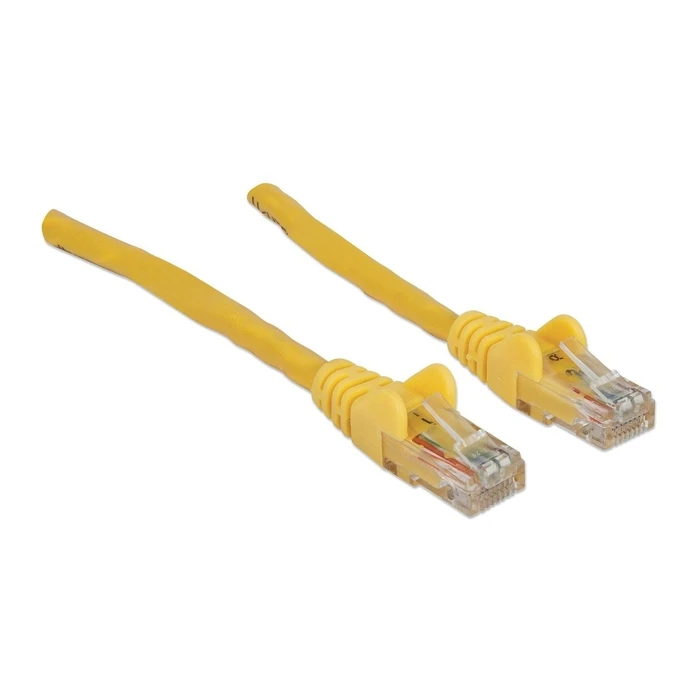 INTELLINET Patchkabel RJ45 U/UTP Cat6 1.00m Hebelschutz κίτρινο