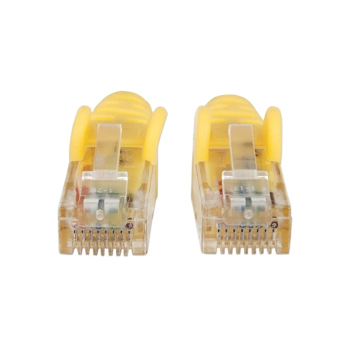 INTELLINET Patchkabel RJ45 U/UTP Cat6 1.00m Hebelschutz κίτρινο