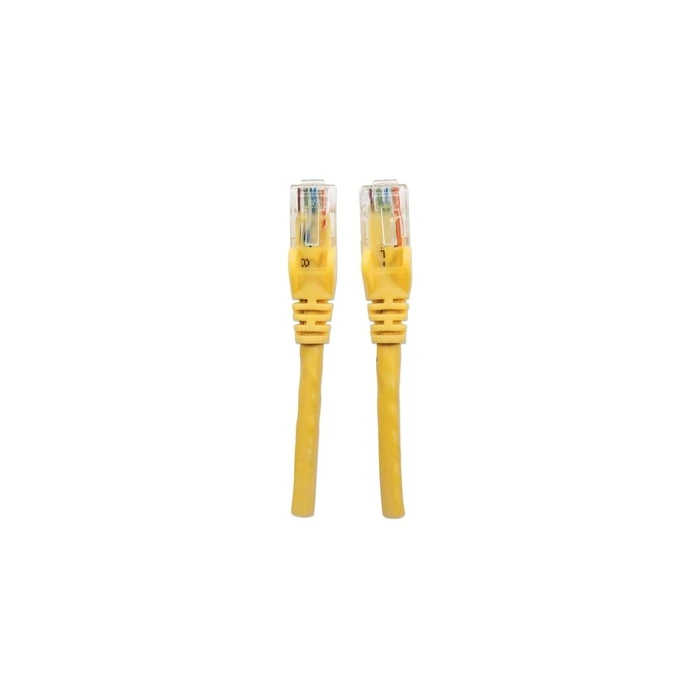 INTELLINET Patchkabel RJ45 U/UTP Cat6 1.00m Hebelschutz κίτρινο