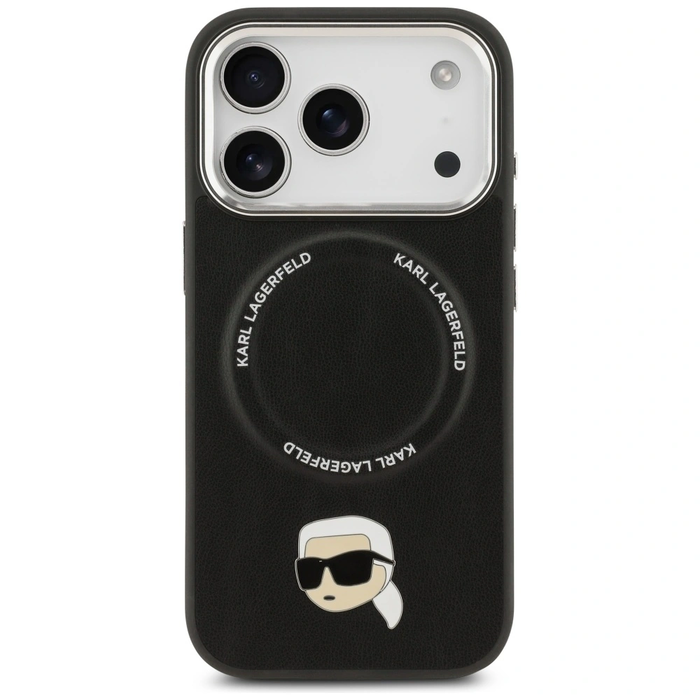 Karl Lagerfeld Karl Pin MagSafe Apple iPhone 17 Pro black