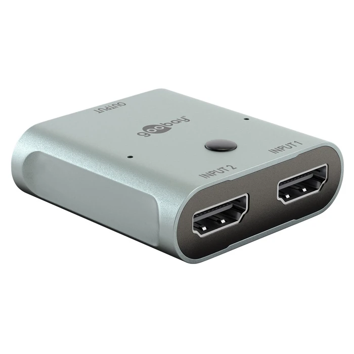 GOOBAY HDMI switch 77791 2 σε 1 8K 60Hz γκρι