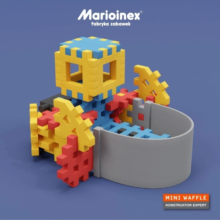 Τουβλάκια Blocks Mini Waffle Marioinex Constructor 141 Elements
